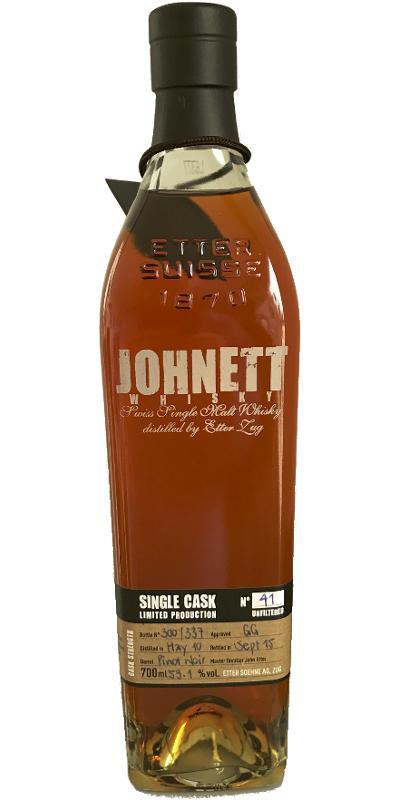 Johnett 2010  Single Cask