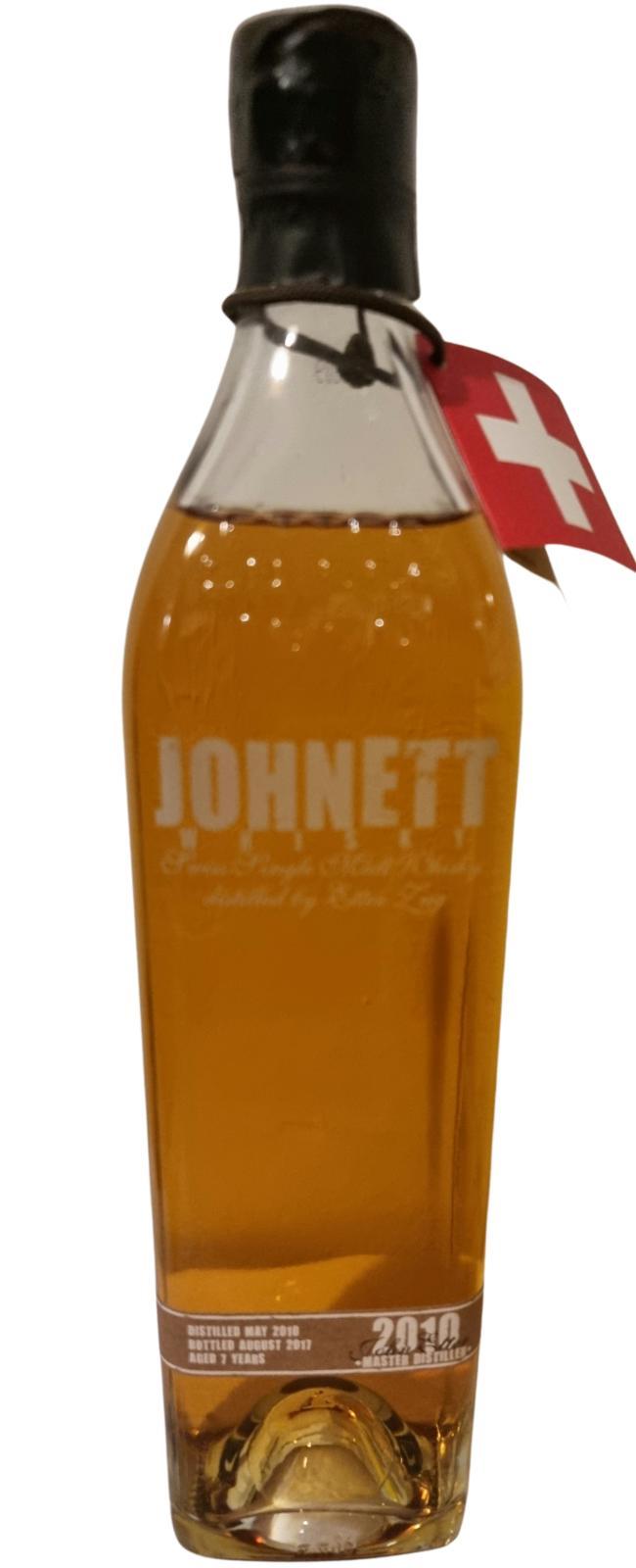 Johnett 2010  Swiss Single Malt