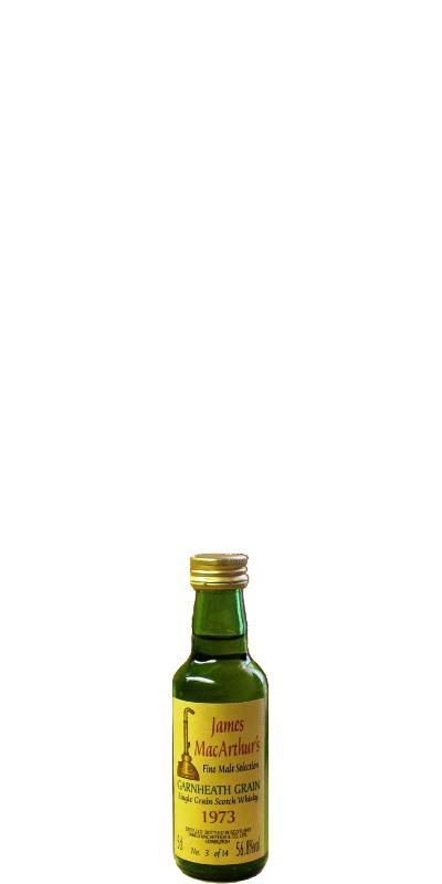 Garnheath 1973 JM  Fine Malt Selection - Miniature