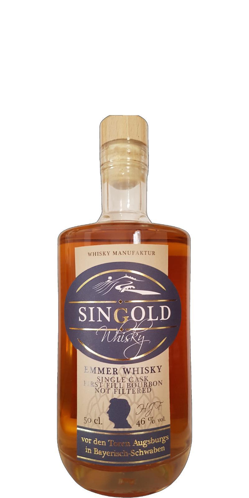Sin-Gold 04-year-old  Emmer Whisky Single Cask
