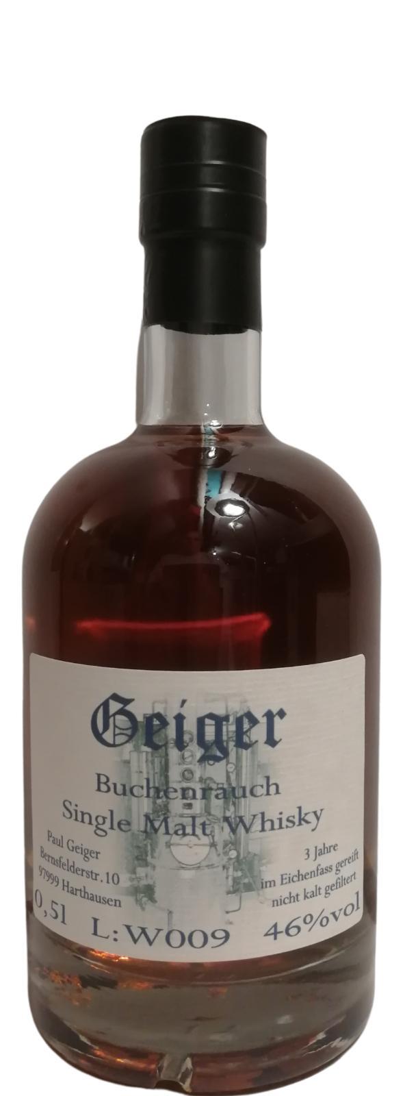 Geiger Destillerie 03-year-old  Buchenrauch