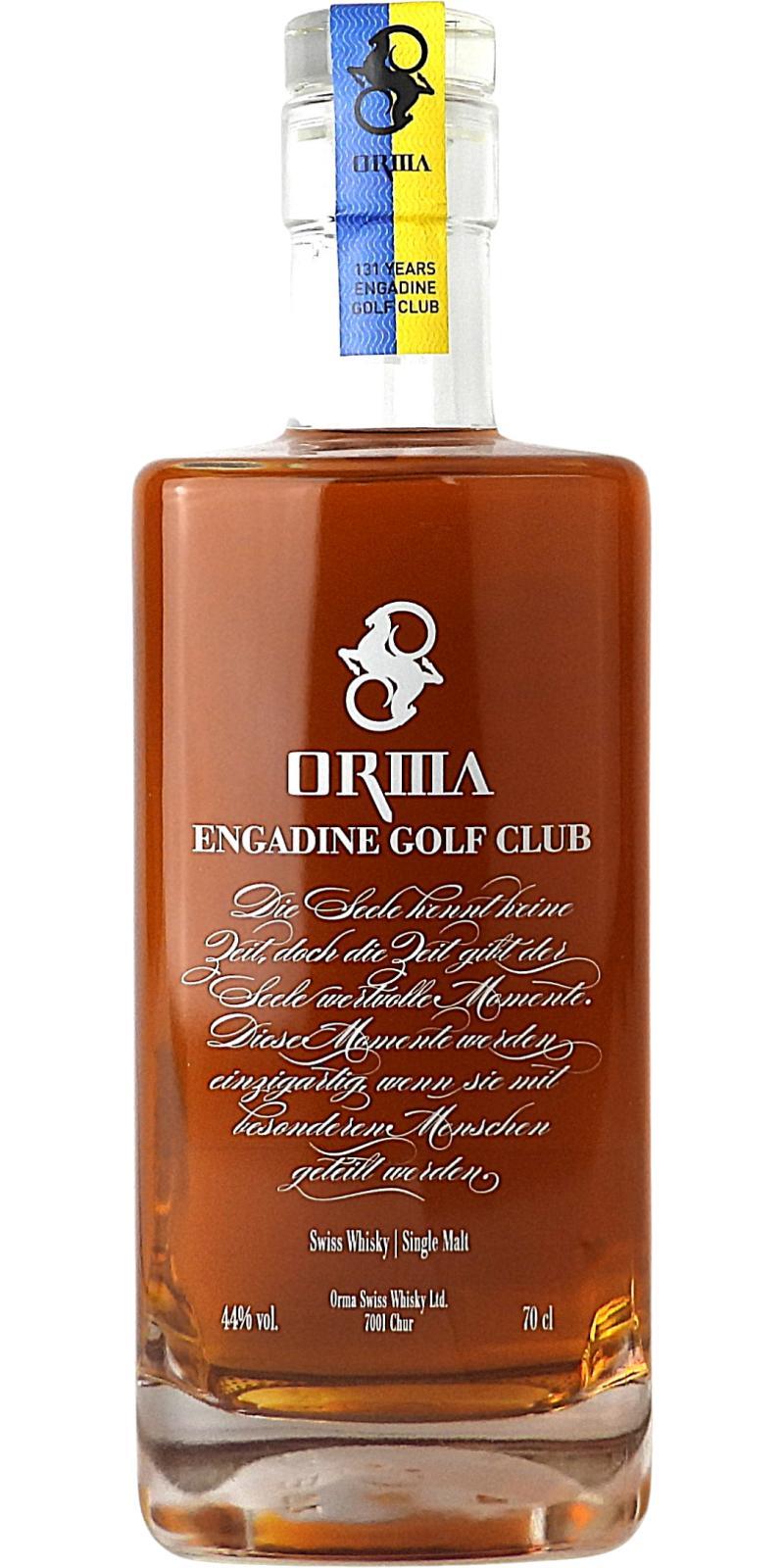 Orma Engadine Golf Club  Limited Edition