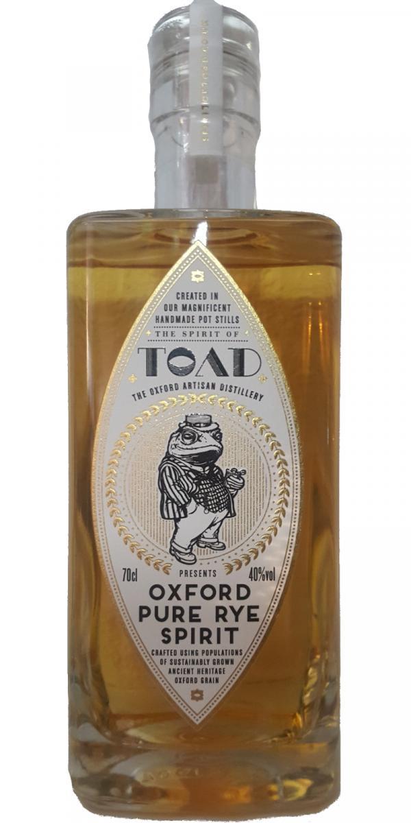 Spirit of TOAD Oxford Pure Rye Spirit