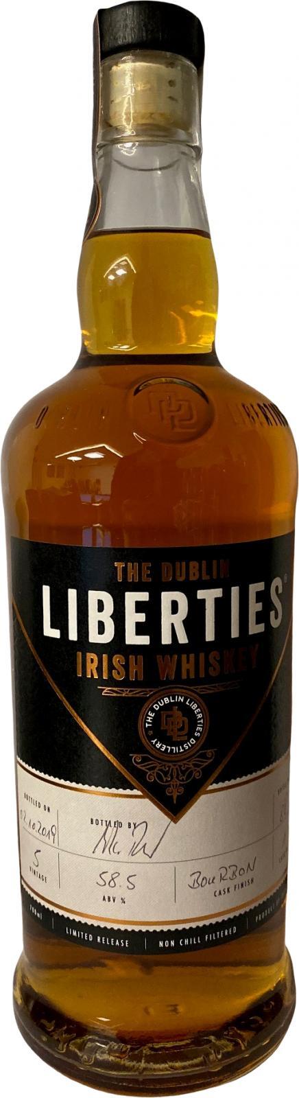 The Dublin Liberties 05-year-old  Handbottled at Visitor Center