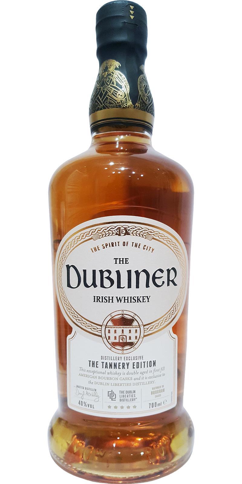The Dubliner The Tannery Edition  Irish Whiskey