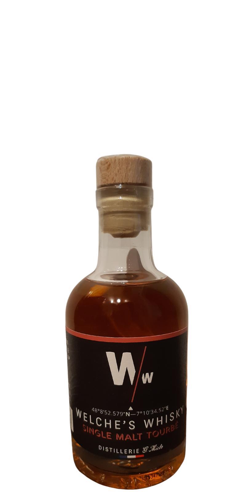 Welche's Whisky Single Malt Tourbé  Sauternes Casks