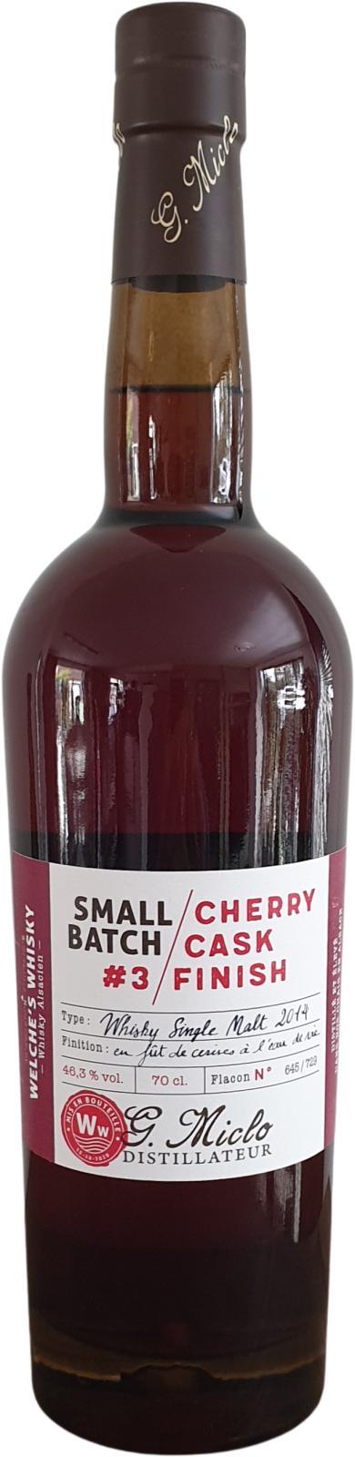 Welche's Whisky 2014  Small Batch #3