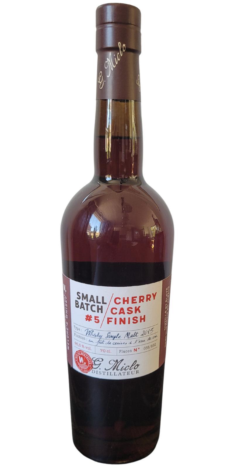 Welche's Whisky 2015  Small Batch - Cherry Cask Finish