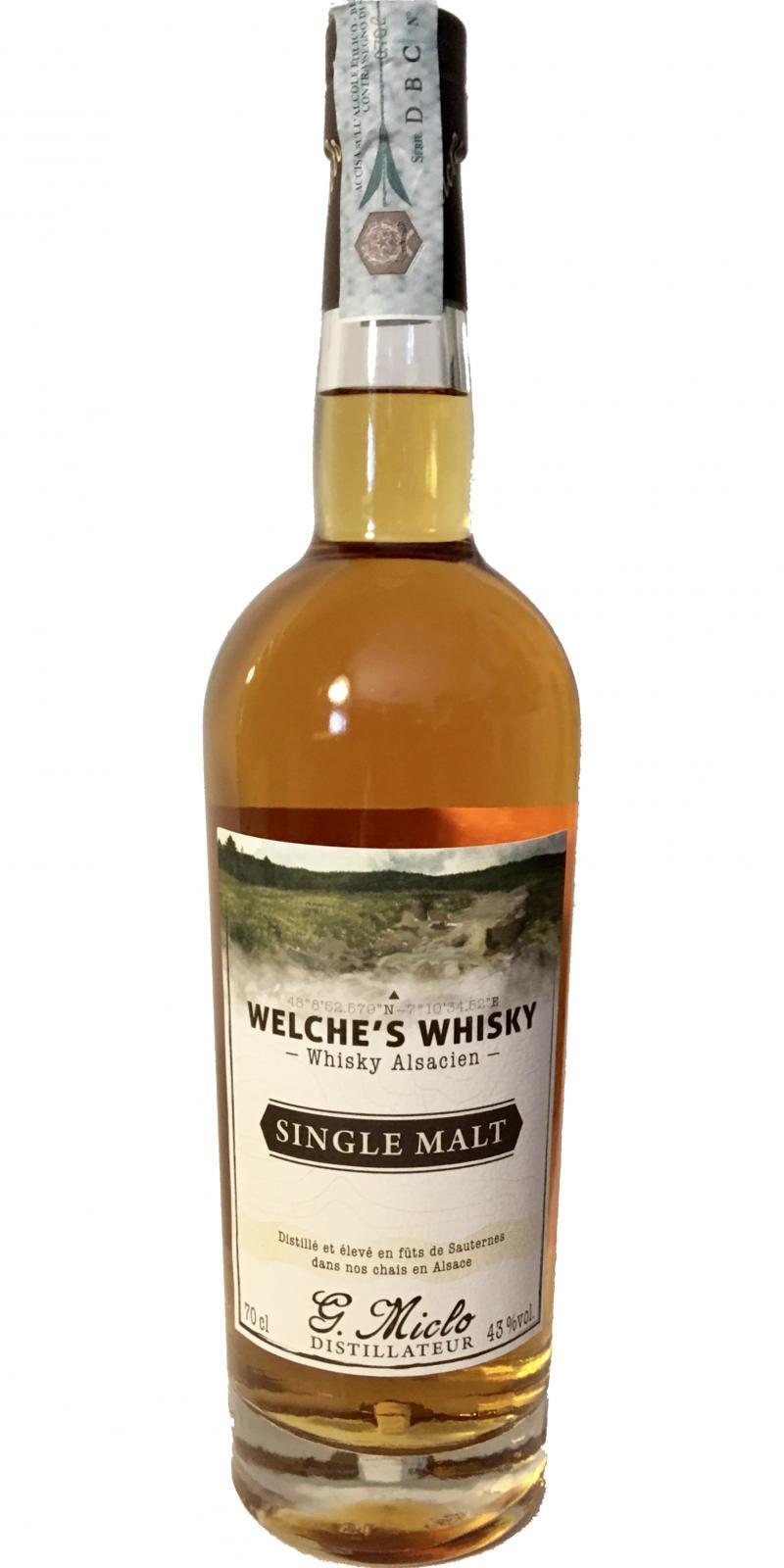Welche's Whisky Single Malt