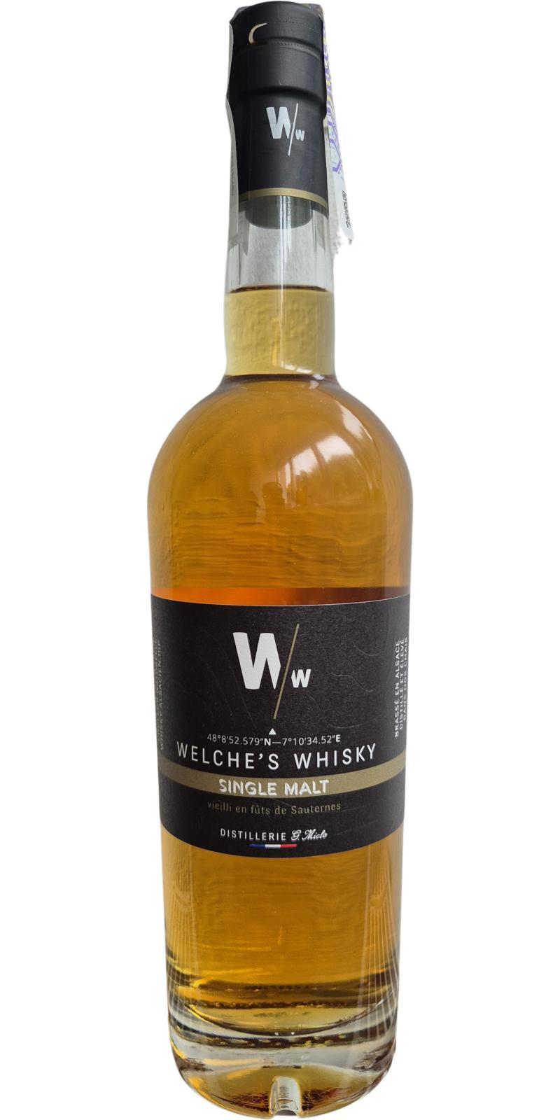 Welche's Whisky Single malt