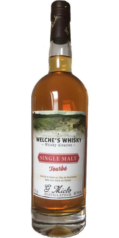Welche's Whisky Single Malt - Tourbé