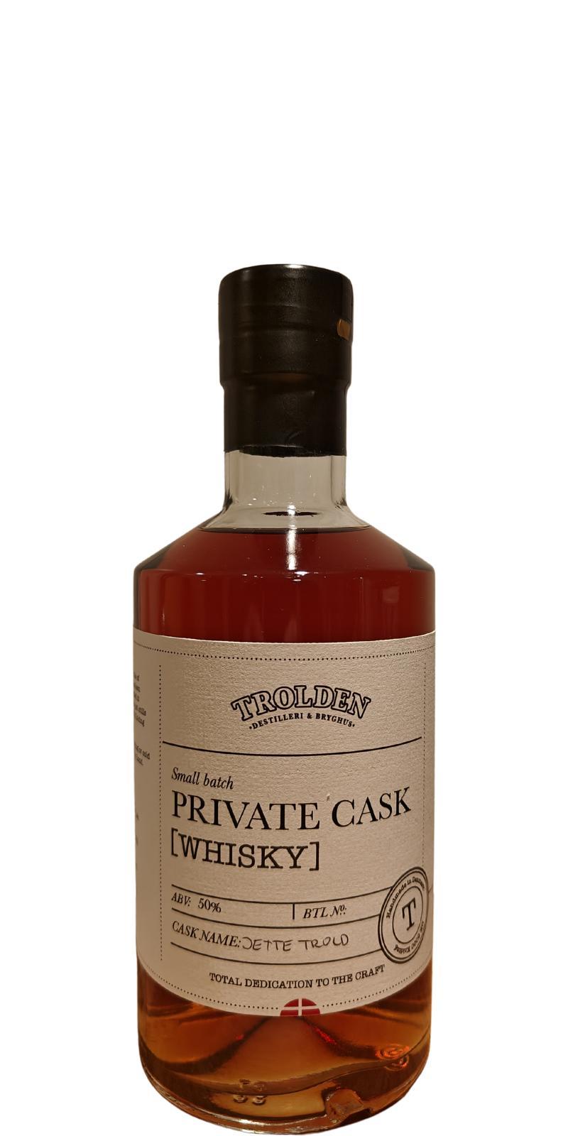 Trolden 2021  Small batch Private Cask