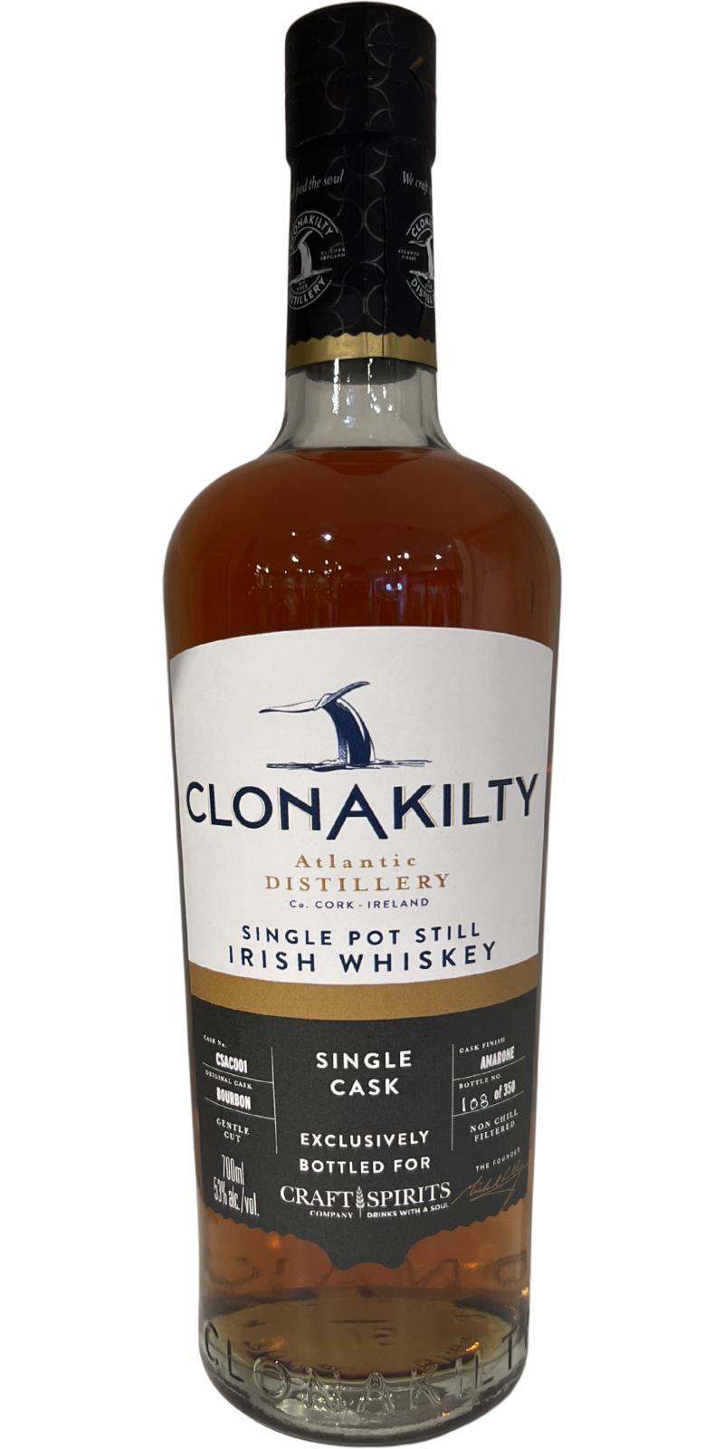 Clonakilty Amarone Cask Finish Single Cask