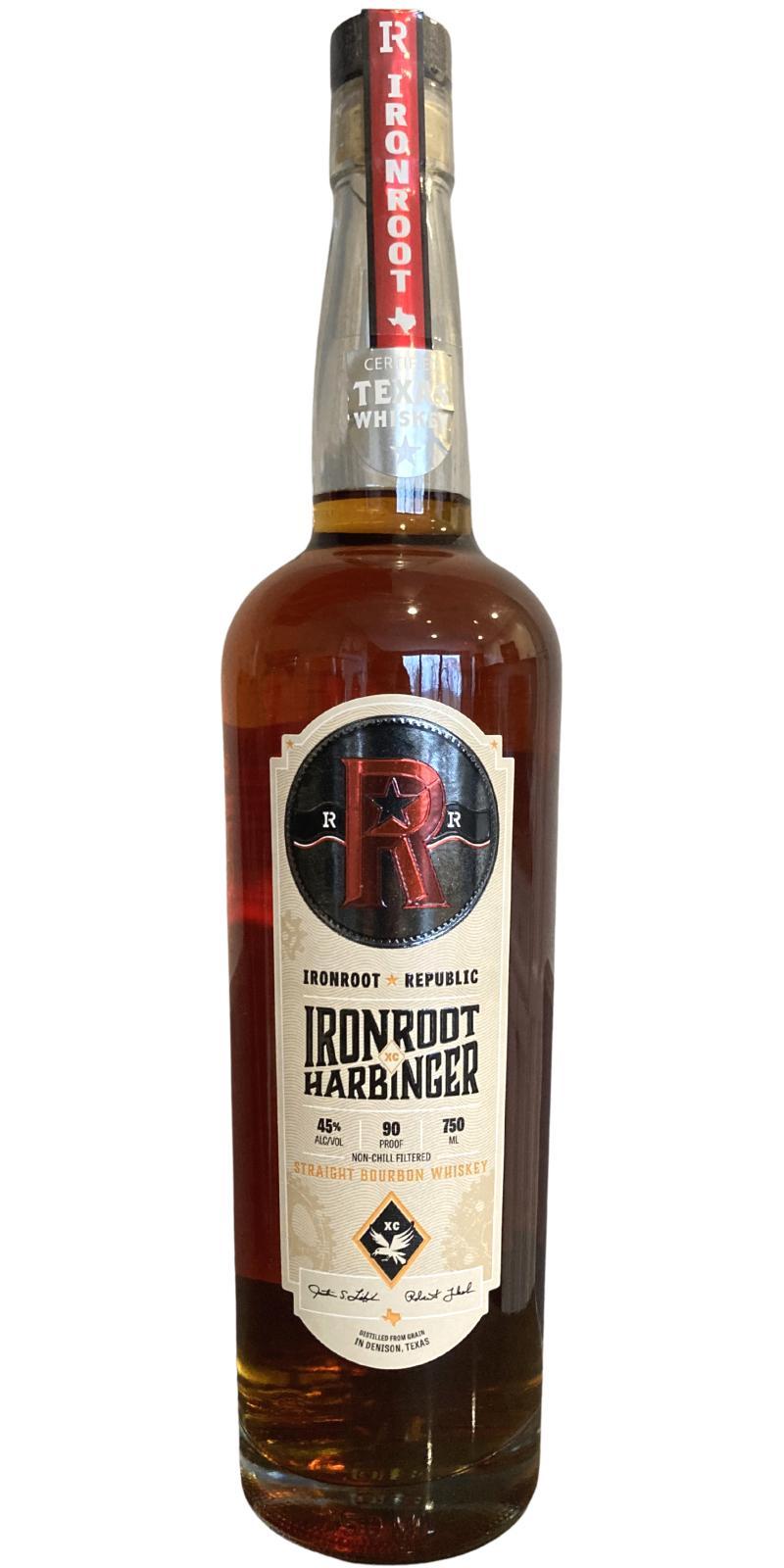 Ironroot Harbinger XC  Straight Bourbon Whiskey