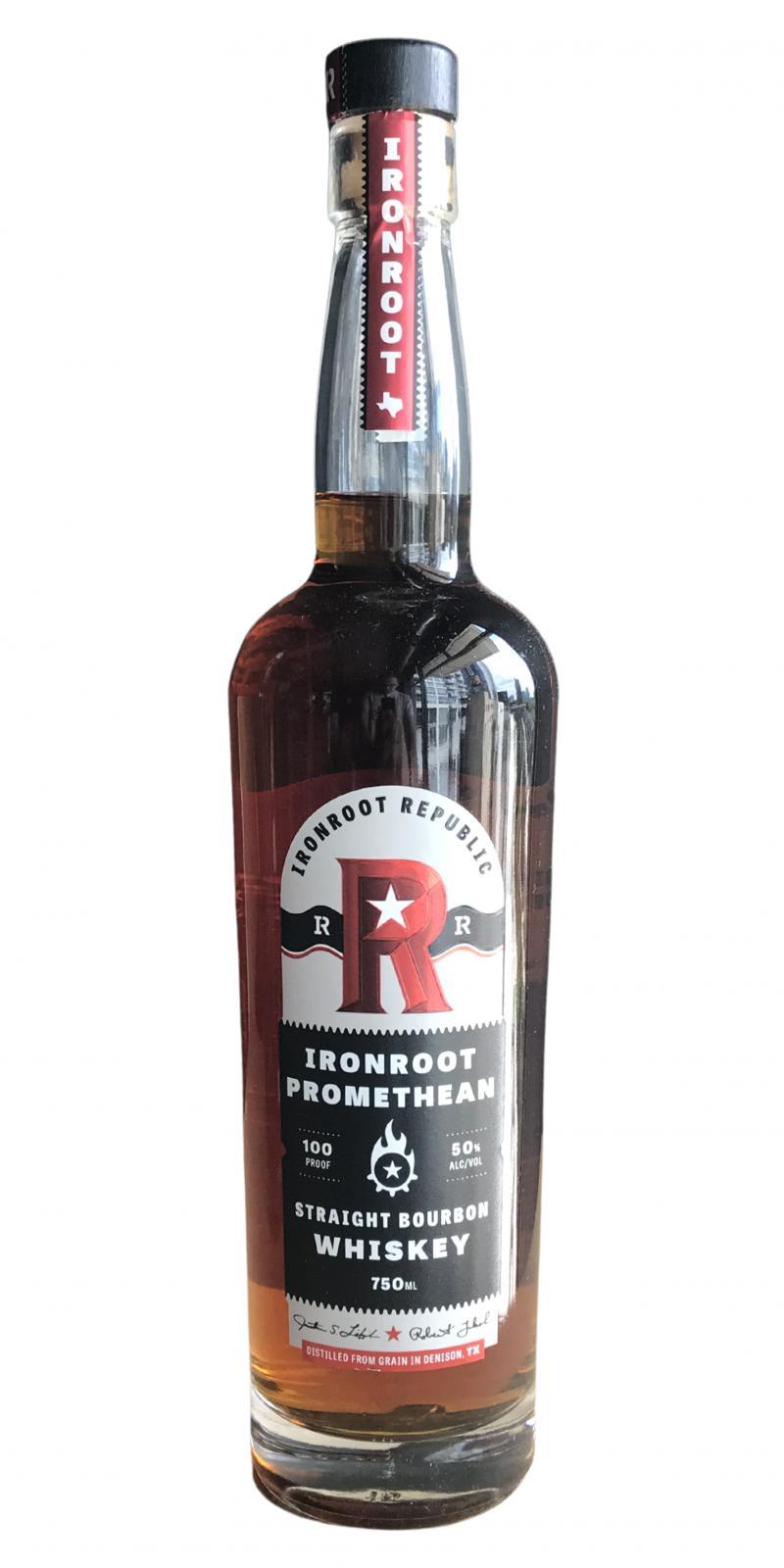 Ironroot Promethean  Straight Bourbon Whiskey