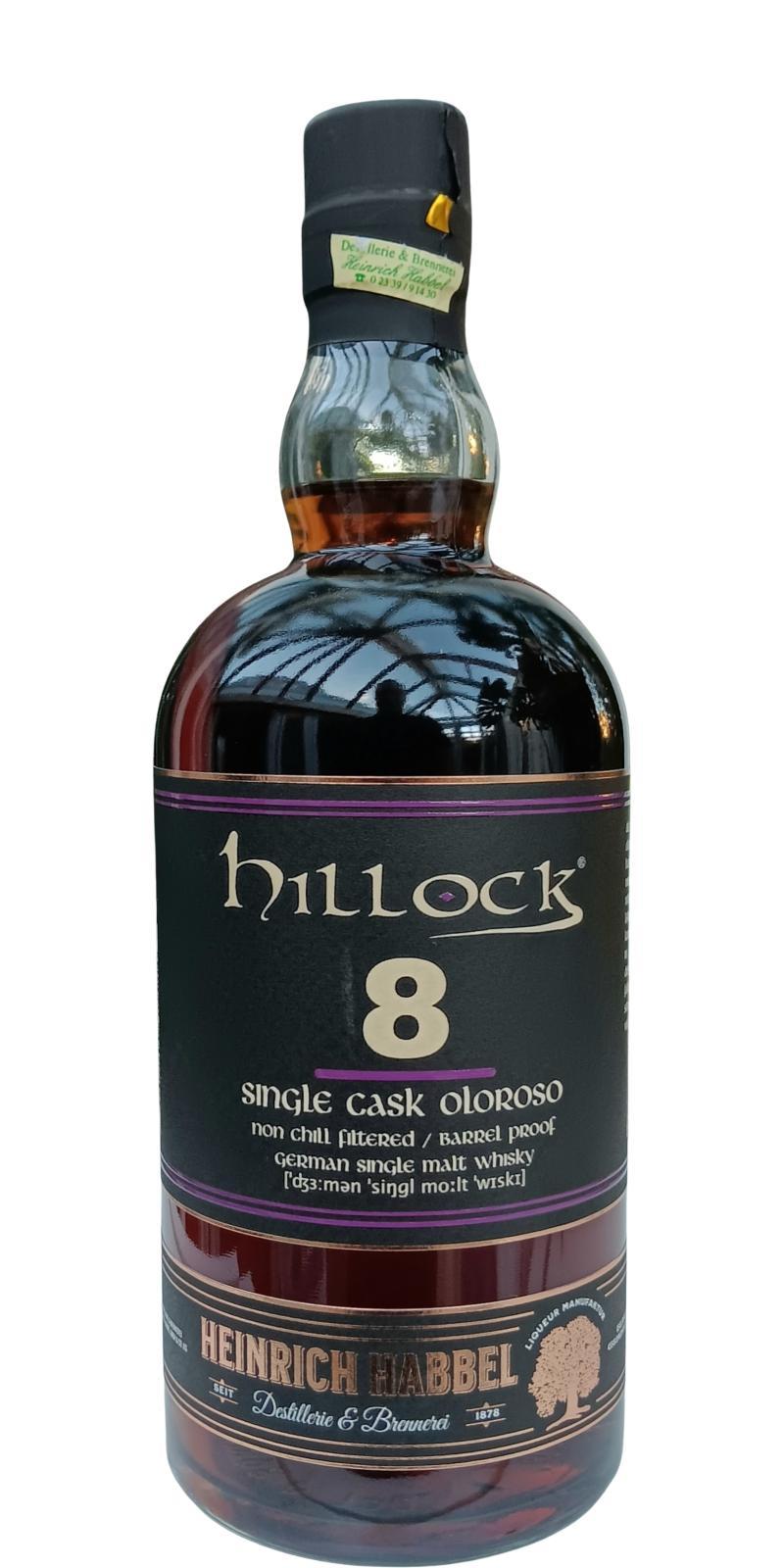 Hillock 08-year-old  German Single Malt Whisky