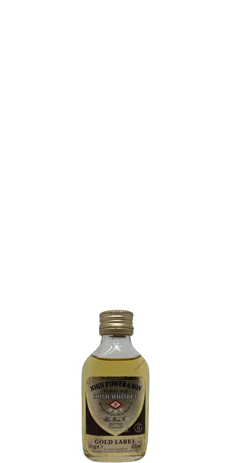 John Power & Son 10-year-old  Gold Label