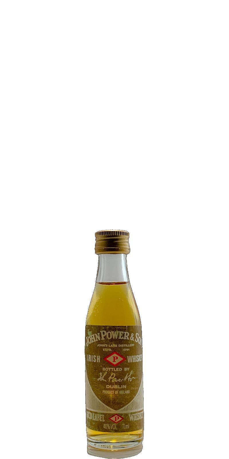 John Power & Son Gold Label  Irish Whiskey