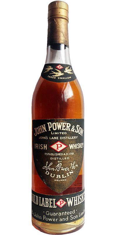 John Power & Son Irish Whiskey  Gold Label