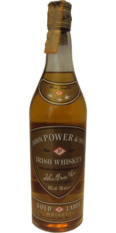 John Power & Son Irish Whiskey  Gold Label