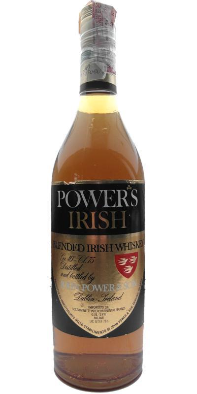Powers Gold Crest Label
