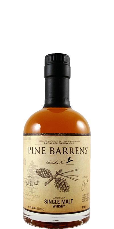 Pine Barrens American Single Malt Whisky