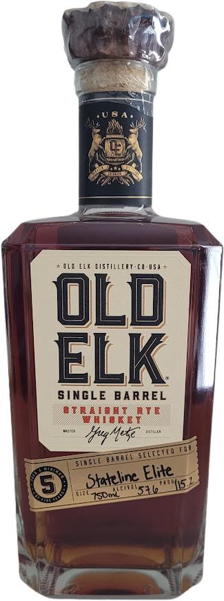 Old Elk 05-year-old Single Barrel Straight Rye Whiskey