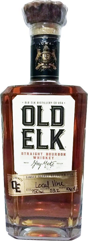 Old Elk Straight Bourbon Whiskey Single Barrel