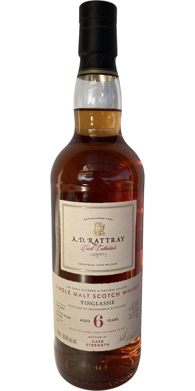 Finglassie 2018 DR  Individual Cask Release