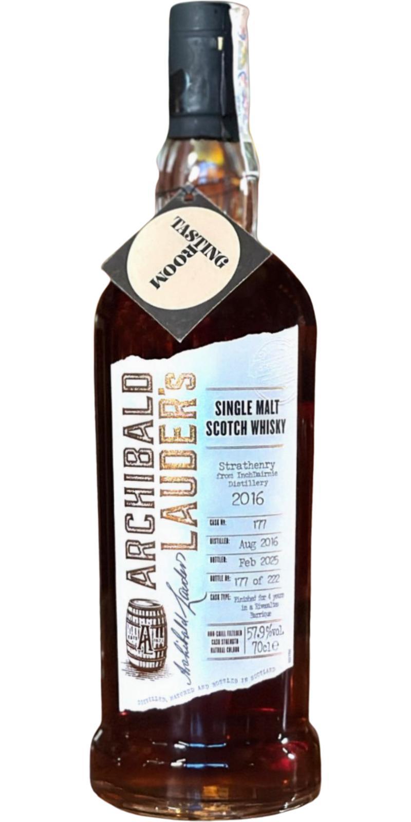 Strathenry 2016 AL&C