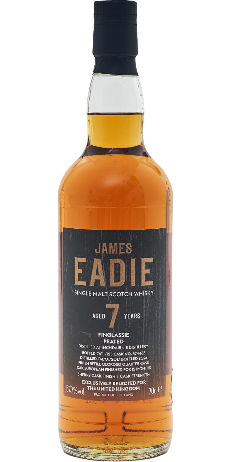 Finglassie 2017 JE  Sherry Cask Finish
