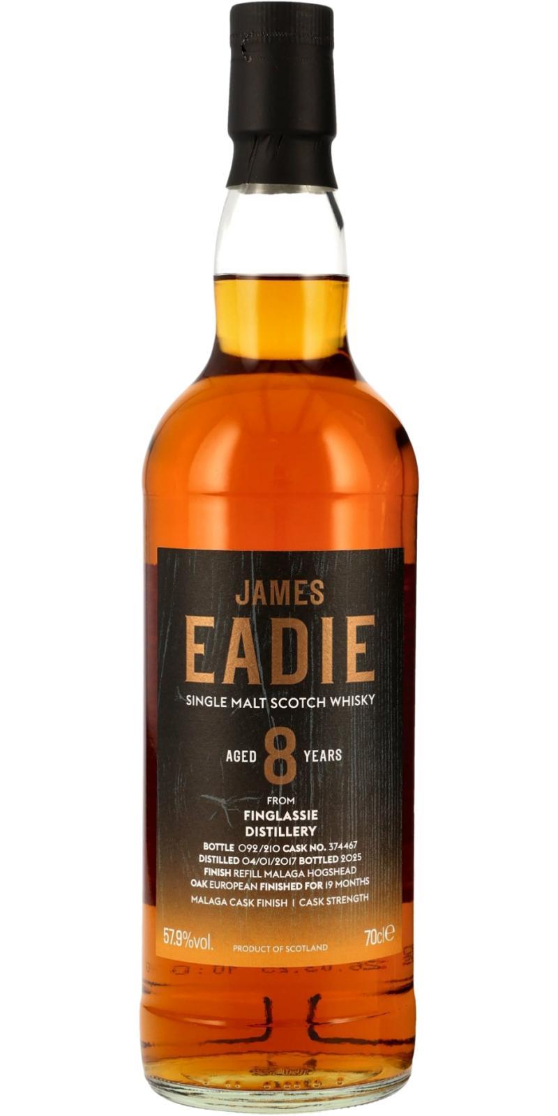 Finglassie 2017 JE  Malaga Cask Finish