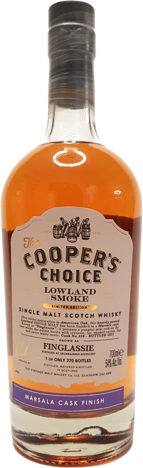 Finglassie Lowland Smoke VM  The Cooper's Choice