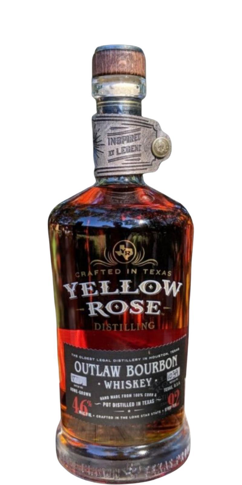 Yellow Rose (US) Outlaw Bourbon Whiskey