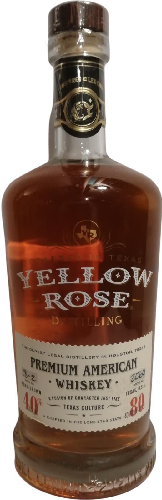 Yellow Rose (US) Premium American Whiskey