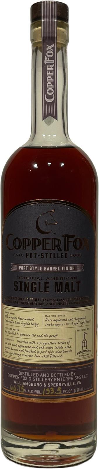 Copper Fox Original American Single Malt