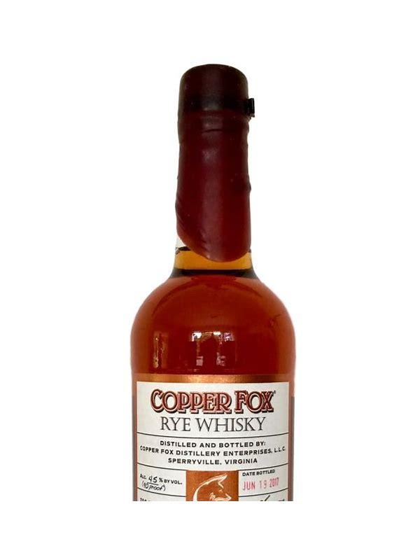 Copper Fox Original Rye