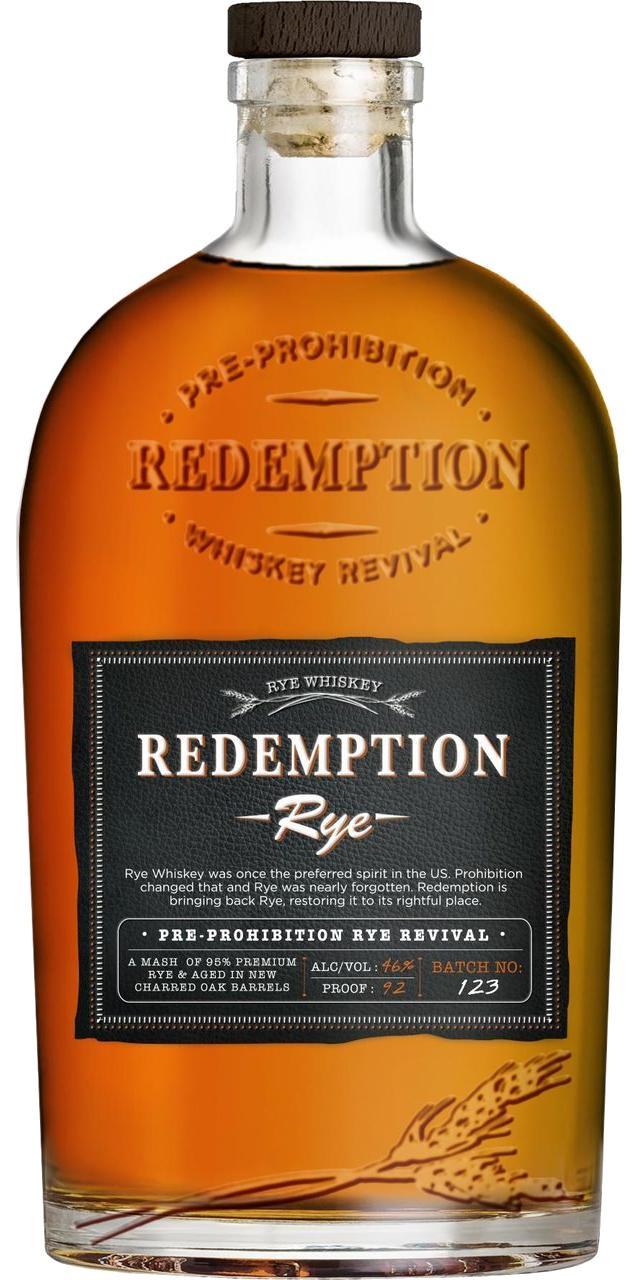Redemption Rye  Pre-Prohibition Rye Revival