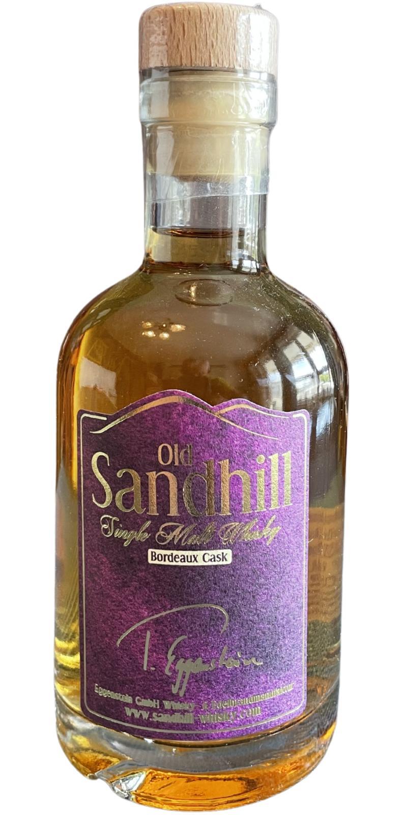 Old Sandhill 07-year-old  Bordeaux Cask