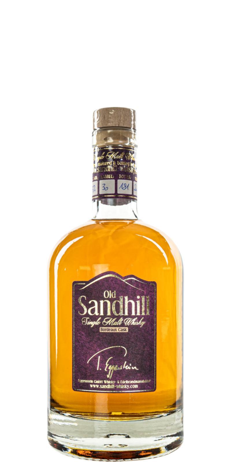 Old Sandhill Bordeaux Cask