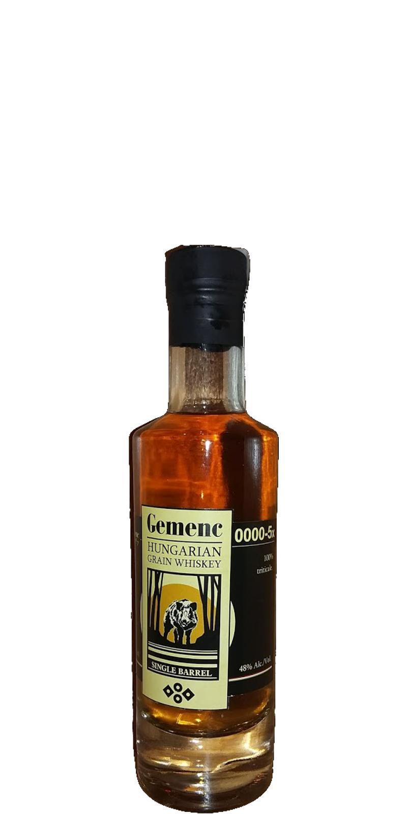 Gemenc 100% Triticale  Single Barrel