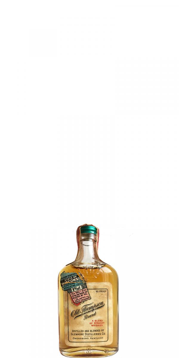 Old Thompson 03-year-old  A Blend of Straight Whiskies