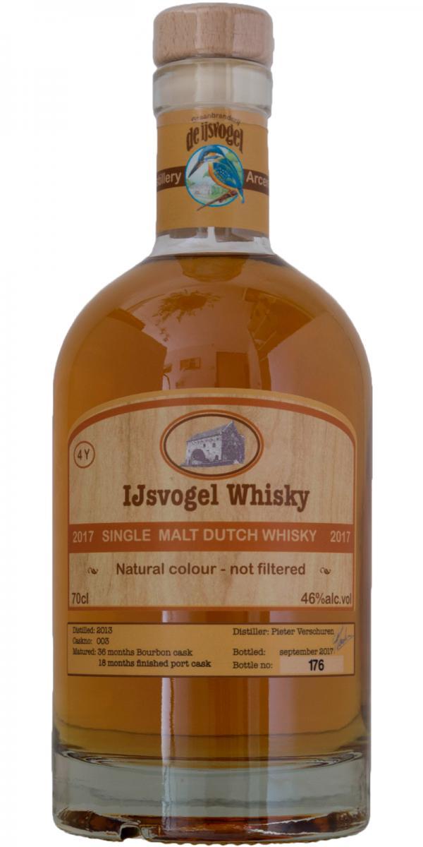 De IJsvogel 2013  Single Malt Dutch Whisky