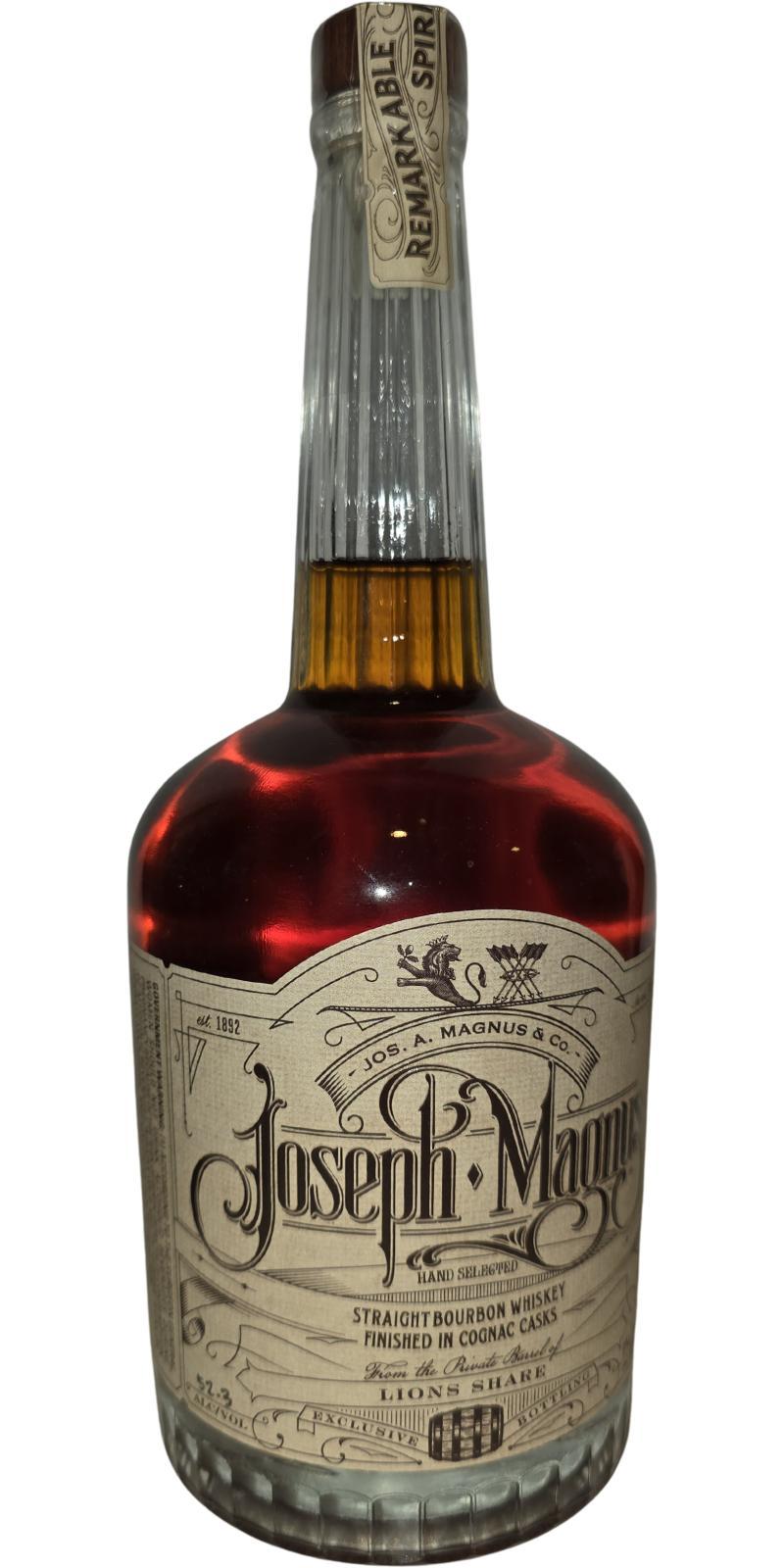 Joseph Magnus Lions share  Private barrel
