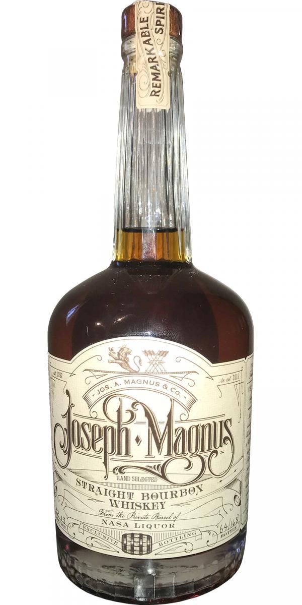Joseph Magnus Single Barrel for Nasa Liquor
