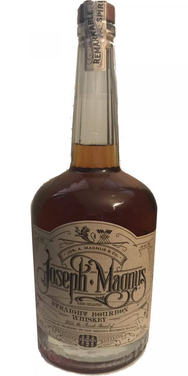 Joseph Magnus Straight Bourbon Whiskey  Exclusive Bottling