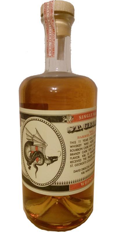 St. George Spirits 11-year-old  K&L Barrel Selection