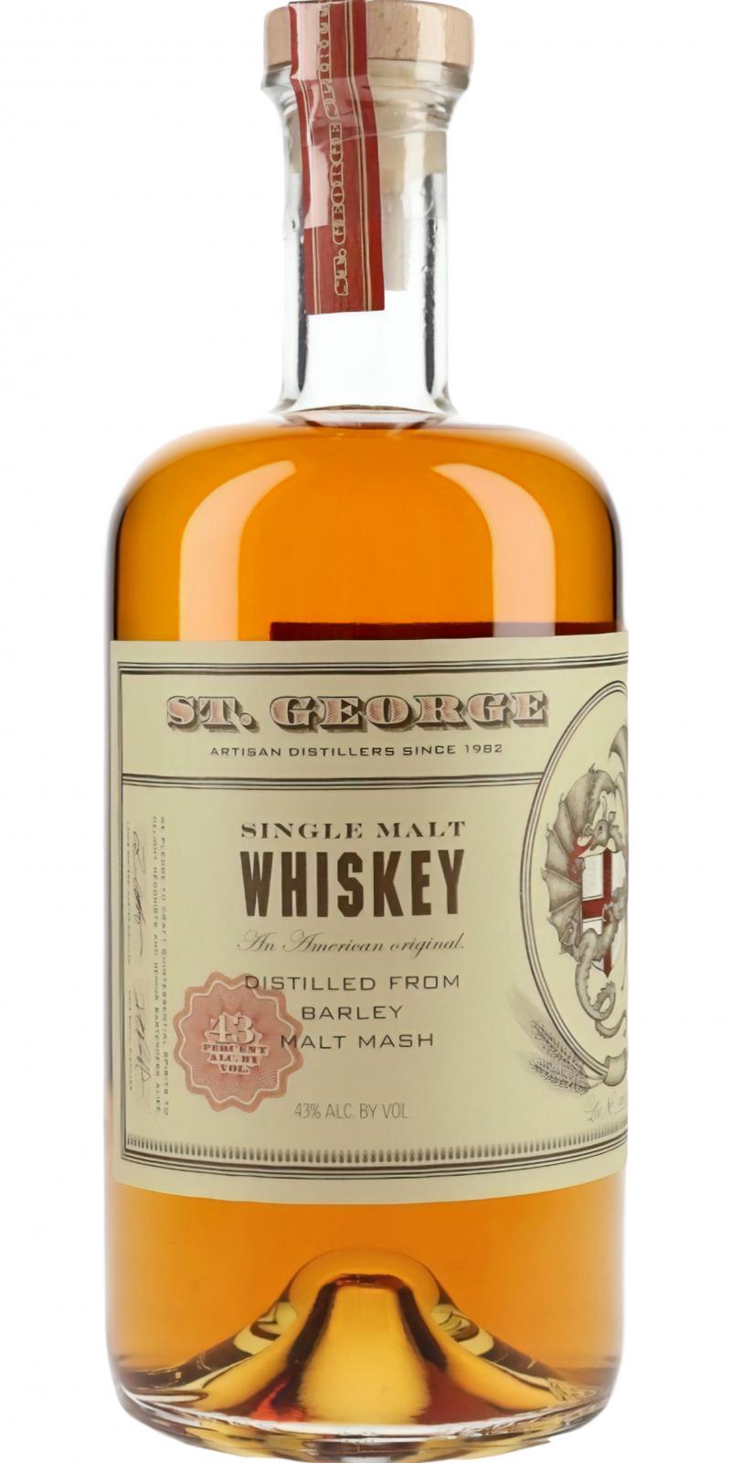 St. George Spirits Lot 18  Single Malt Whiskey