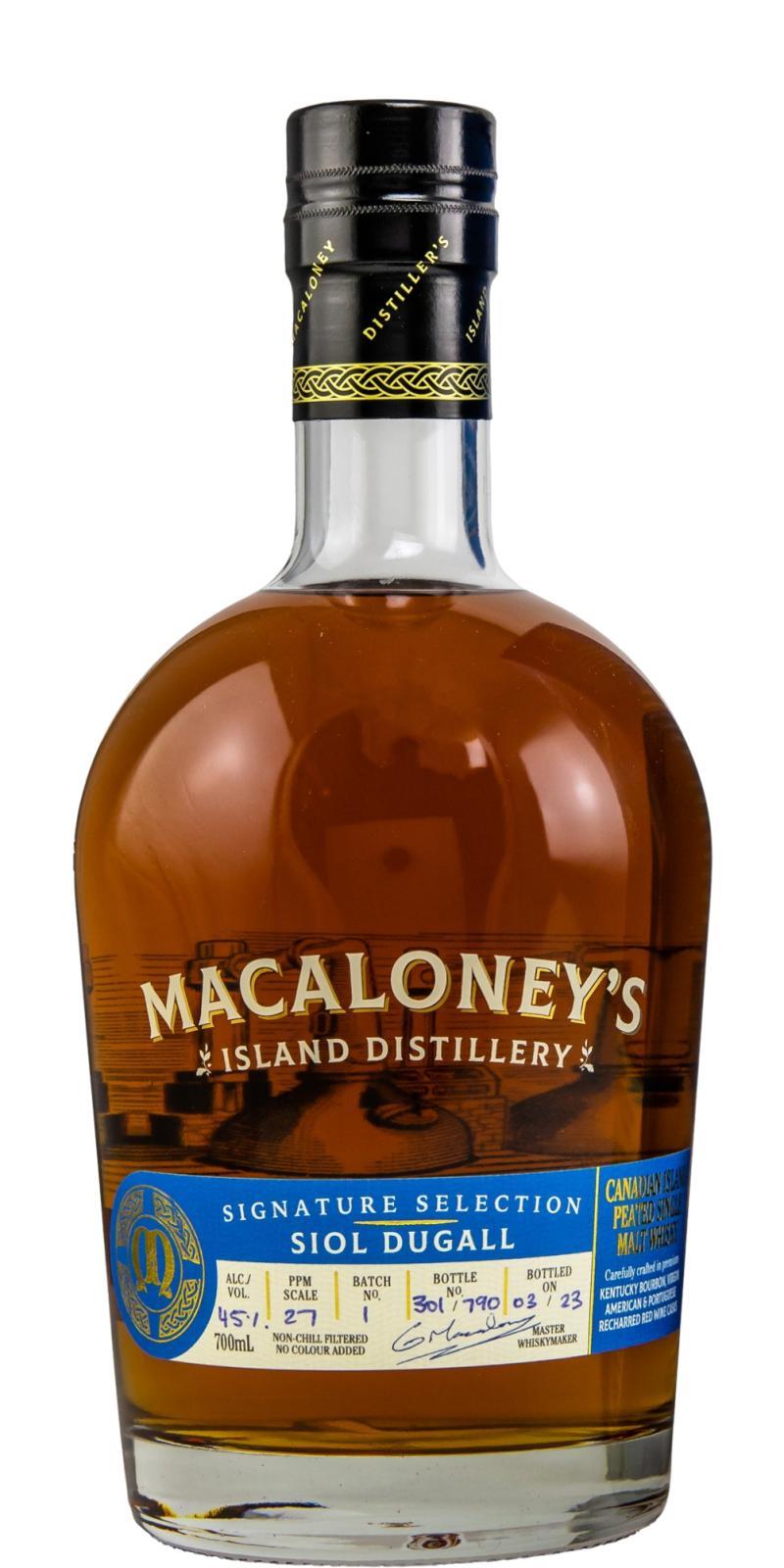 Macaloney's Siol Dugall  Signature Selection