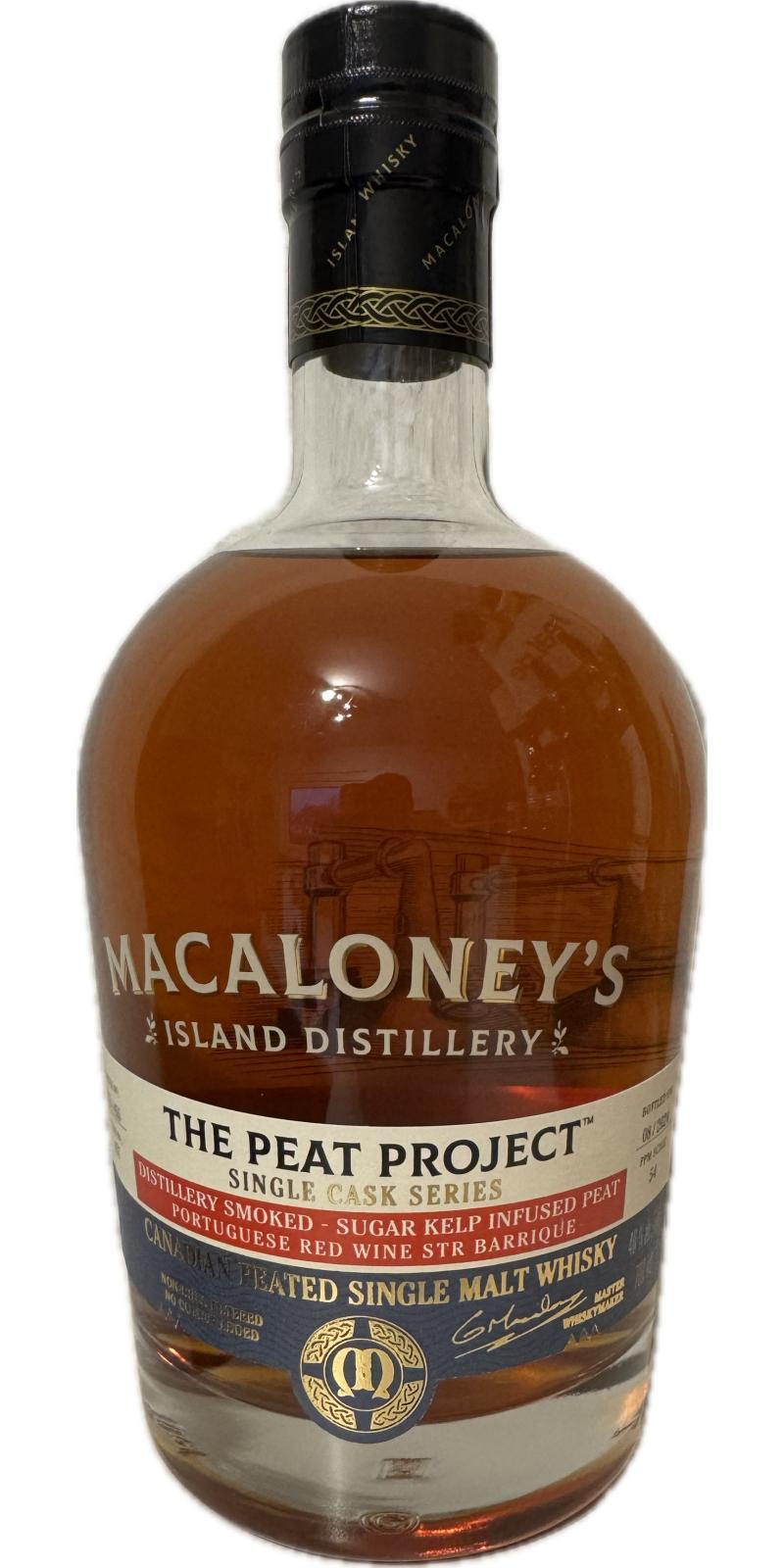 Macaloney's The Peat Project  Single Cask Series